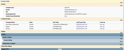 gpupdate result html.